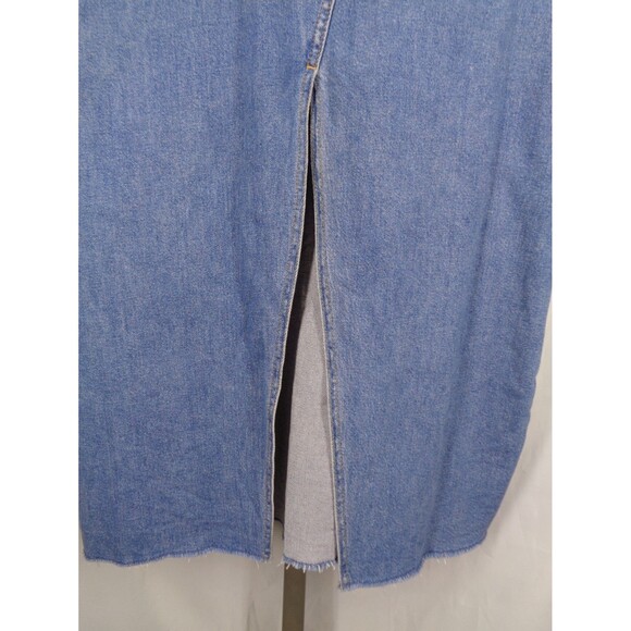 Levi Strauss Signature Gold Long Jean Skirt Size 10 W30 - Picture 4 of 13